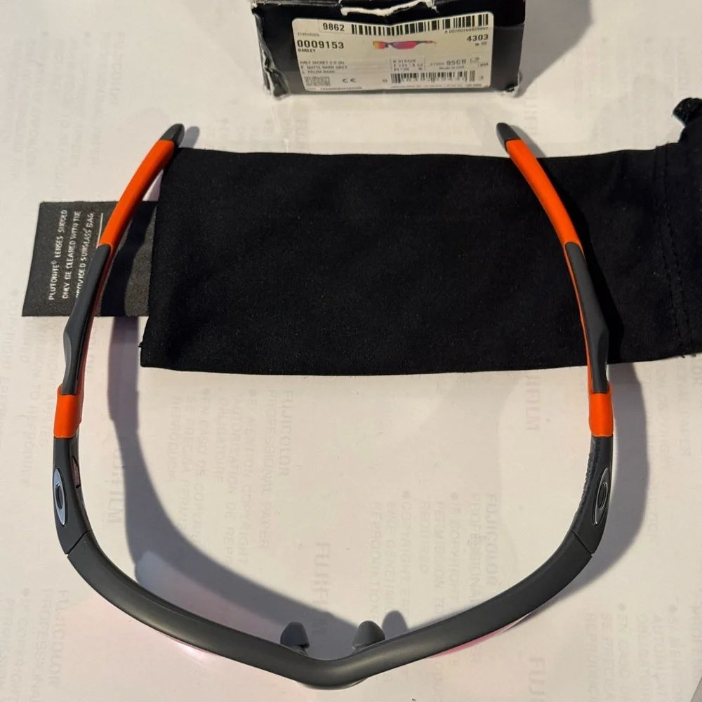 Stylish Orange and Gray Sunglasses